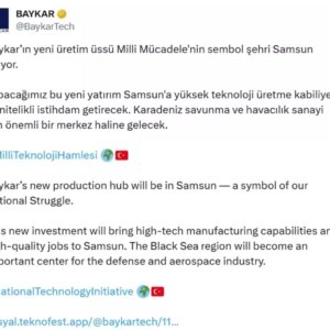 baykar samsunda havacilik ve savunma sanayi icin onemli yatirim yapiyor dpQe667k