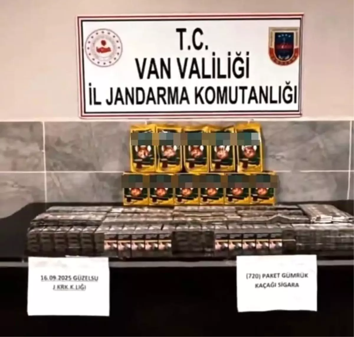 guzelsuda 720 paket kacak sigara ele gecirildi We4Oq4Qk