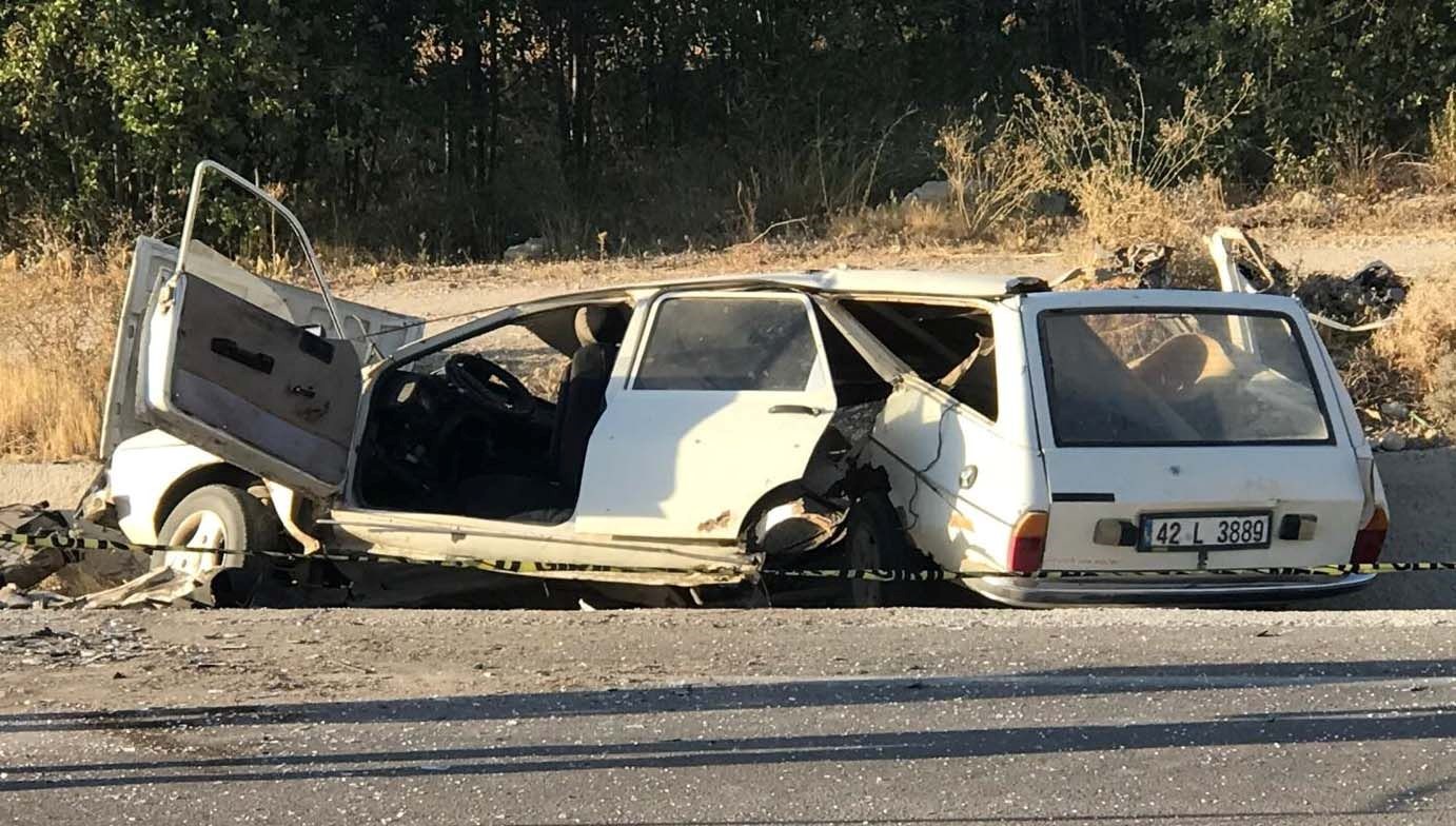 konyada feci kaza uc yasindaki ikizler hayatini kaybetti P6ApSwF5