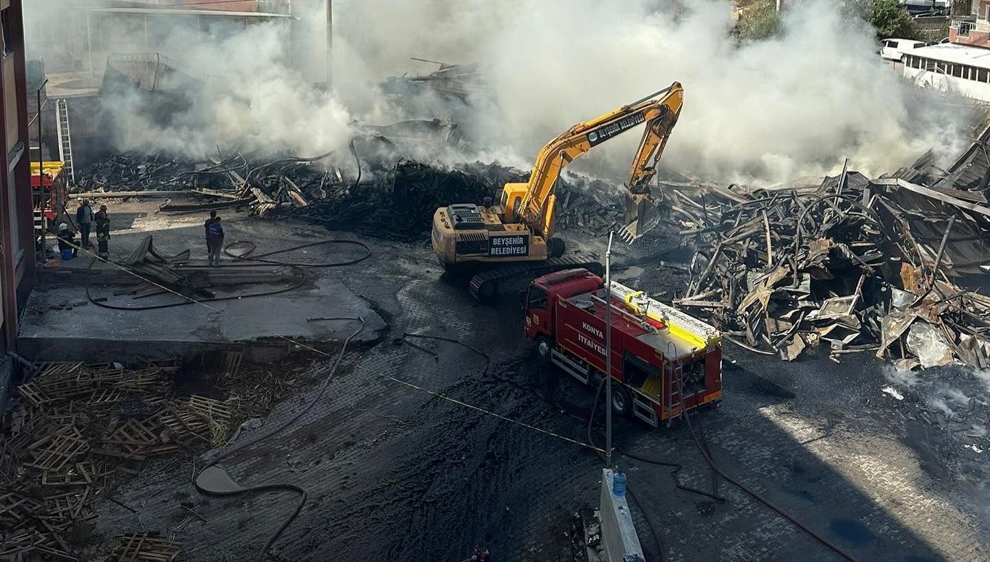 konyada silah fabrikasinda korkutan yangin gDgGj6Ov