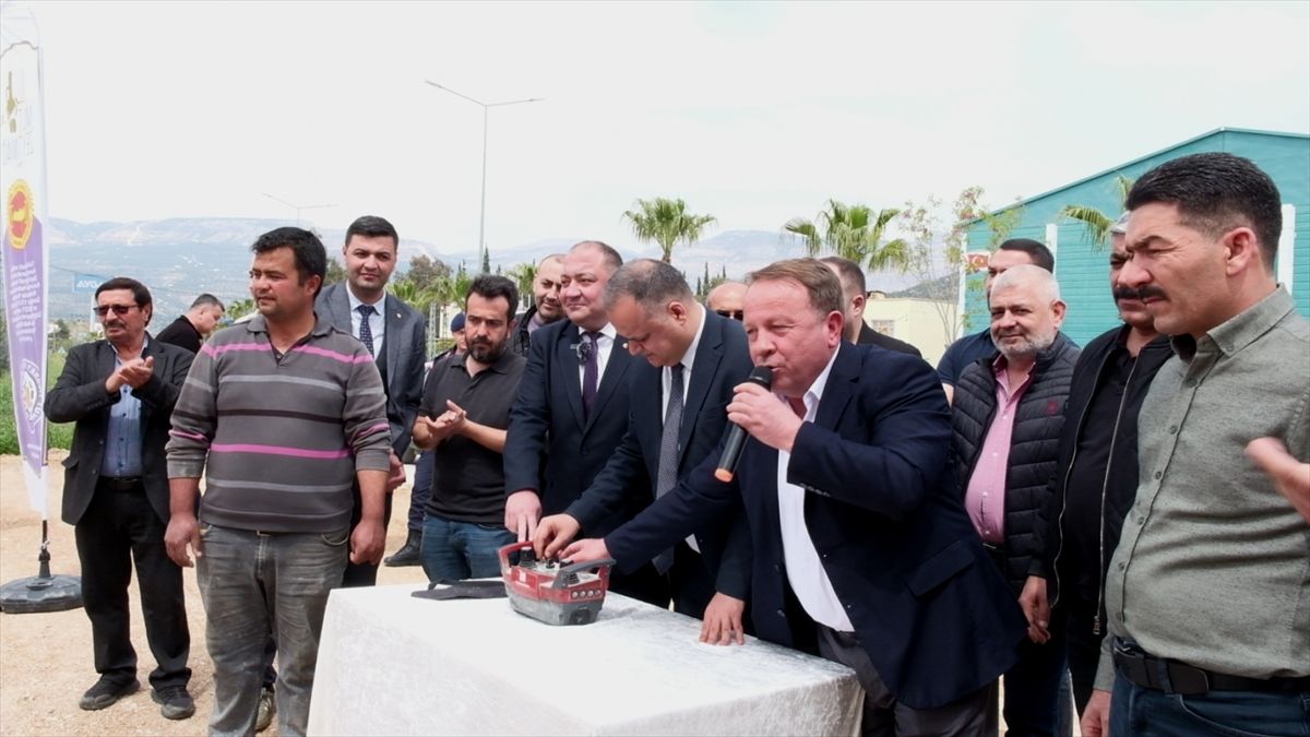 Mut’ta Modern Ticaret Binasının Temeli Atıldı