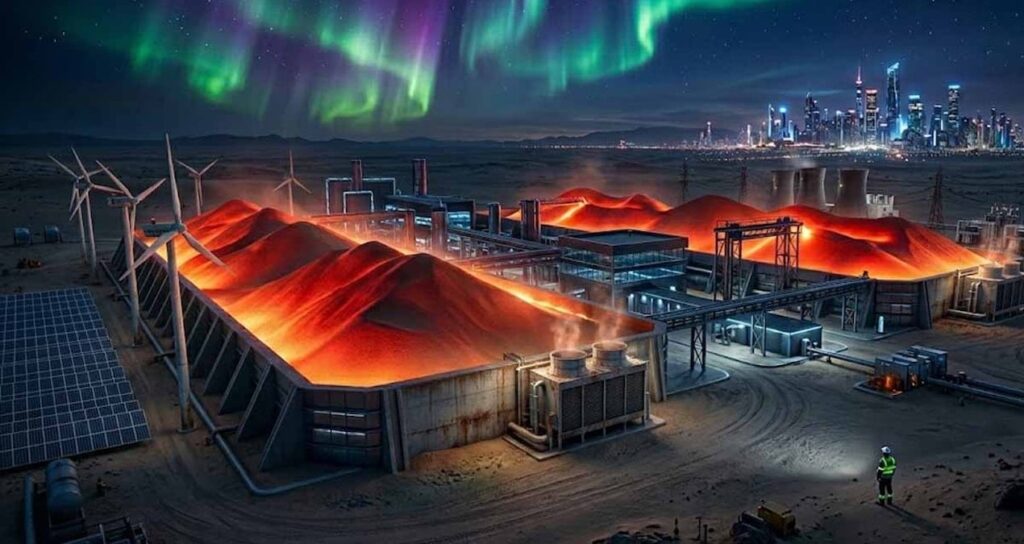 Yenilenebilir Enerji Depolama: Dev Kum Kütleleri ile Evleri Isıtma Projesi Başladı