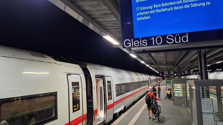 Almanya’da tren krizi: Seferler aksadı